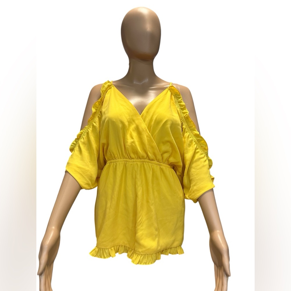G&B Yellow Romper Size XS